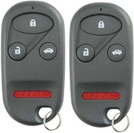 high-quality keylessoption kobutah2t car key fob replacement – pack of 2 logo