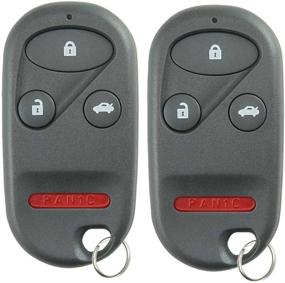 img 3 attached to High-Quality KeylessOption KOBUTAH2T Car Key Fob Replacement – Pack of 2