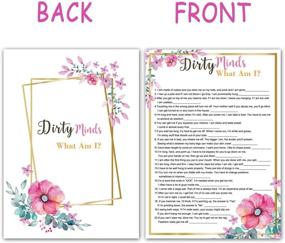 img 2 attached to Bridal Shower Games Wedding Bachelorette Event & Party Supplies