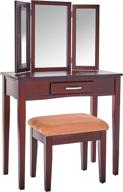 🪑 frechi furniture 2 piece stool set & vanity: stylish home furnishing for elegant interiors logo