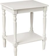 🌟 enhance your space with decor therapy table: elegant white design логотип