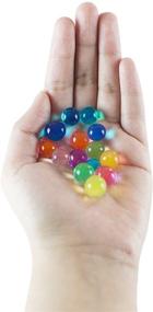 img 3 attached to 🌈 Color Assorted Water Gel Beads Pearls - Set of 10 Mini Bags for Vase Filler, Candles, Wedding Centerpiece, Home Decoration, Plants, Toys & Education - 30 Gram Mix by Super Z Outlet