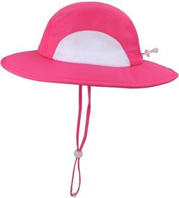 img 1 attached to 🌞 Stay Protected and Stylish with Home Prefer Kids Toddlers Wide Brim Sun Hat Lite - UPF50+ UV Protection Bucket Hat