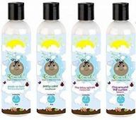 👶 it's a curl organic baby curl care set - tearless shampoo + conditioner + moisturizer + leave in (4pcs) logo