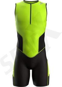 img 2 attached to Sparx X Triathlon Suit: Ultimate Performance Gear for Men's Racing, Cycling, Swimming, and Running