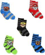 🧦 multi-pack socks set for boys and girls - paw patrol collection logo