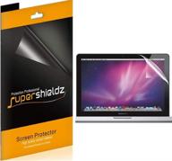 📱 supershieldz (3 pack) anti glare & anti fingerprint screen protector for macbook pro 13 inch retina display (late 2012-early 2015) logo