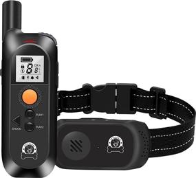 img 4 attached to 🐶 STYLEAGAL Rechargeable Dog Training Collar with Remote - 4 Modes: Beep, Vibration, Shock, and Recording, 1600Ft Range, Adjustable Shock Levels