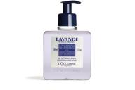 🧼 l'occitane 10.1 fl oz cleansing lavender liquid hand soap for effective hand hygiene logo