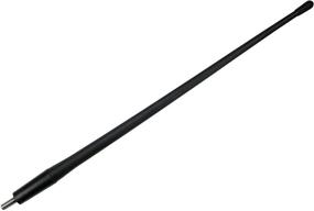 img 4 attached to 🚗 AntennaMastsRus - 13 Inch All-Terrain Flexible Rubber Antenna for Jeep Wrangler JK - JL, Gladiator (2007-2021) - Spring Steel Core