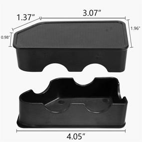 img 2 attached to SEO-Оптимизированный 2-пакет: WinPower Truck Stake Pocket Covers, Bed Rail Stake Covers для GMC Sierra/Chevy Silverado 2019-2021