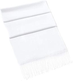 img 2 attached to Pashmina Shawls Wedding Fashion Fringes Women's Accessories and Scarves & Wraps