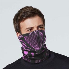img 3 attached to 🧣 Stay Warm in Style: EXIO Winter Warmer Gaiter Balaclava - Essential Men's Scarf Accessory