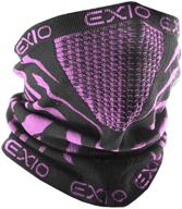🧣 stay warm in style: exio winter warmer gaiter balaclava - essential men's scarf accessory logo