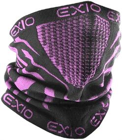 img 4 attached to 🧣 Stay Warm in Style: EXIO Winter Warmer Gaiter Balaclava - Essential Men's Scarf Accessory