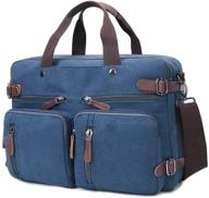 🎒 17.3 inch convertible messenger bag - ideal laptop backpack for men and women logo