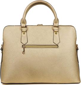 img 3 attached to Dasein Handbags Satchel Shoulder Briefcase