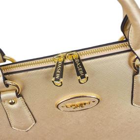 img 2 attached to Dasein Handbags Satchel Shoulder Briefcase