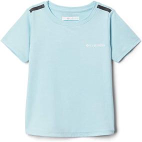 img 2 attached to 👕 Tech Trek Short Sleeve Tee for Columbia Girls' and Toddlers': Optimal Comfort and Style