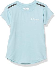 img 3 attached to 👕 Tech Trek Short Sleeve Tee for Columbia Girls' and Toddlers': Optimal Comfort and Style