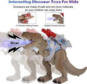 img 2 attached to 🦖 T-Rex Electronic Projection: Realistic Dinosaur Toy