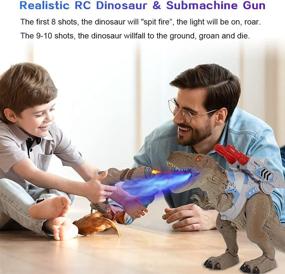 img 3 attached to 🦖 T-Rex Electronic Projection: Realistic Dinosaur Toy