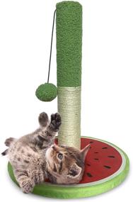img 4 attached to WOUFF New Watermelon Scratching Post