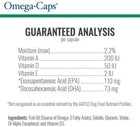 img 1 attached to Enhance Your Medium Dog's Health with Omega-Caps - Omega 3, Vitamins, Minerals, Antioxidants - Boost Immune System, Joint, Heart, and Brain Health - 60 Softgel Capsules