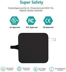 img 2 attached to 💡 High-Quality AC Charger for Samsung Chromebook Pro XE510C24 XE510C25 - Reliable 7.5ft Laptop Power Supply Adapter Cord