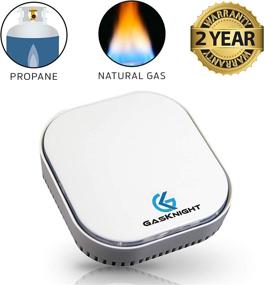 img 2 attached to 🔥 Plug-In Natural Gas and Propane Detector for Home, Kitchen, Camper, Trailer or RV – Alarm and Monitor for Explosive LPG, LNG, Methane & Butane Gases with Free EBOOK Included!