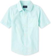 👕 boys' poplin button down shirt from the children's place logo