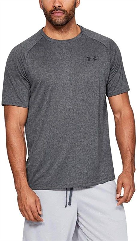 under armour sleeve t shirt graphite logo
