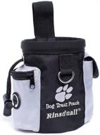 🐶 rinsduall dog training bag - convenient and hands-free treat pouch for effective dog training logo