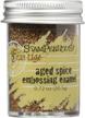 stampendous aged embossing enamel spice 0 72 logo