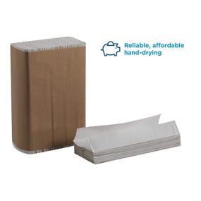 img 2 attached to 🧻 Pacific Blue Basic C-Fold Paper Towels - Acclaim by GP PRO (20603) - White, 240 Towels per Pack, 10 Packs per Case