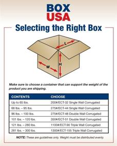 img 3 attached to BOX USA B18122 Corrugated Boxes: Sturdy Packaging Solutions for All Your Shipping Needs