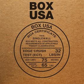 img 1 attached to BOX USA B18122 Corrugated Boxes: Sturdy Packaging Solutions for All Your Shipping Needs