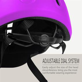 img 2 attached to 🚲 Commuter Urban Bicycle Helmet for Adult Men and Women - Removable Visor, Anti-Theft Lock Hole, Adjustable & Lightweight Helmet for Cycling, Skateboarding, Scooter, and Inline Skating