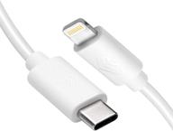 🔌 сертифицированный кабель apple lightning usbc 3 фута - быстрая зарядка и синхронизация - для iphone 13 pro max mini, 12, 11, x, xs, xr, xs max, 8 plus, 8, 7 plus, 7, ipad pro, ipad air - 2.4a быстрая зарядка - готов к путешествиям - белый логотип