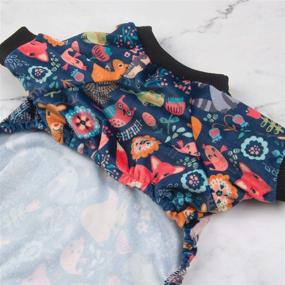 img 1 attached to 🐶 CuteBone Soft Puppy Pajamas Cute Dog Pjs Jumpsuit Pet Clothes Apparel" - "Adorable Soft Puppy Pajamas for Cute Dogs - Jumpsuit Pet Clothes Apparel by CuteBone