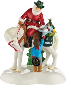 img 1 attached to 🎅 Santa Comes to Town 2013 Snow Village Accessory Figurine by Department 56, 5.12 inch