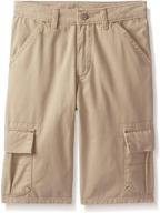 🩳 boys' classic wrangler authentics adrean cargo shorts logo