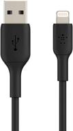 🔌 belkin mfi certified lightning charging cable caa001bt3mbk logo