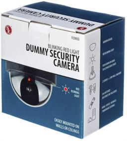 img 1 attached to 📷 SE - udc5 Dummy Sensor Security Camera - FC9955 Black: Enhancing Your Security with an Authentic Appearance