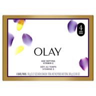 🧼омолаживающее мыло для лица olay age defying beauty bar, набор из 4 штук логотип