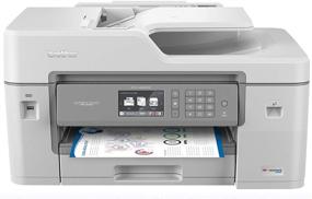 img 4 attached to 🖨️ Brother INKvestmentTank MFC-J6545DW: Color Inkjet All-in-One Printer, Wireless, Duplex Printing, 11" x 17" Scan Glass, 1-Year Ink-in-Box, MFC-J6545dw, Amazon Dash Replenishment Ready