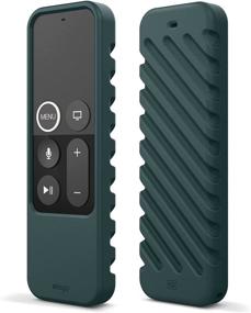 img 4 attached to Elago R3 Защитный чехол совместим с пультом Siri для Apple TV 1-го поколения (Midnight Green) - Дополнительная защита