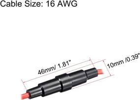 img 2 attached to Uxcell Inline Screw Holder Gauge Industrial Electrical in Circuit Protection Products