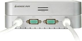 img 3 attached to 🔁 Усиленный IOGEAR MiniView GCS634U: 4-х портовый VGA USB KVM-переключатель с аудио и кабелями.