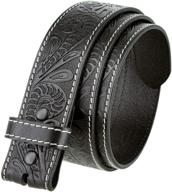 🤠 handcrafted western floral engraved tooled leather belts for men's accessories logo